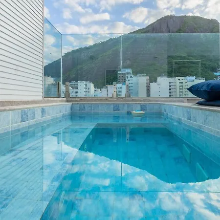 Triplex Luxo Com Piscina, Bbq E Sauna P/ 8 Pessoas